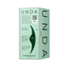 FemmeFunn Unda panty vibrator packaging in mint green with product dimensions and key features listed.