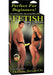Packaging of Fetish Fantasy Hollow Strap-On featuring a man and woman modeling the product, highlighting its beginner-friendly design.