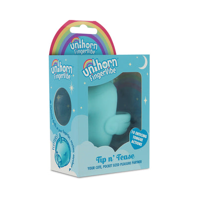 Unihorn Finger Vibe Tip N Tease