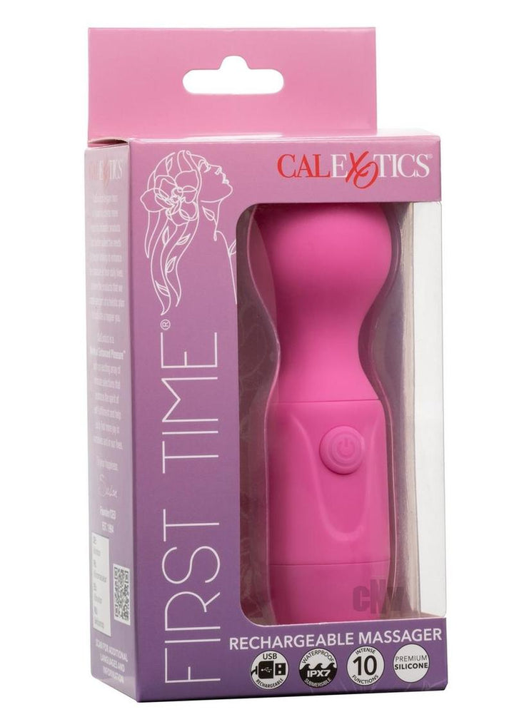 First Time Recharge Massager Pink - SexToy.com