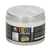 Clear jar of Fist It Extra Thick Rainbow water-based lubricant with colorful label and silver foil seal on top.