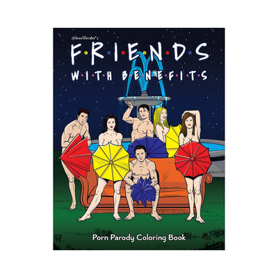 Friends With Benefits Porn Parody Coloring Book - SexToy.com