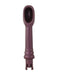 Purple Eroscillator 2 attachment with a rounded, hollow scoop design and ribbed base.