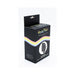 Packaging box of Gender Fluid Equipped Soft 5-inch Dark Brown Packer with rainbow design on black background