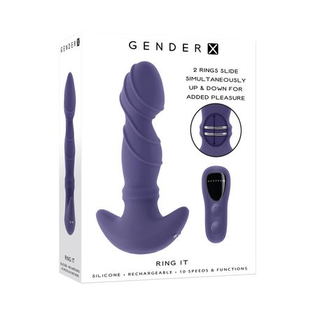 Gender X Ring It Purple - SexToy.com