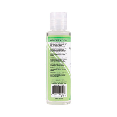 Gender X Spa Day Mint, Lime & Cucumber Flavored Water-based Lubricant