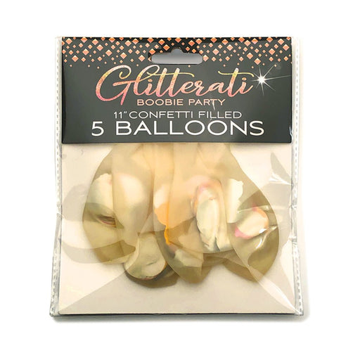 Glitterati Boobie Confetti Balloons - SexToy.com
