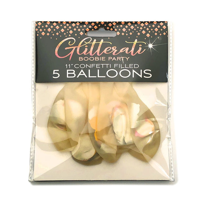 Glitterati Boobie Confetti Balloons - SexToy.com