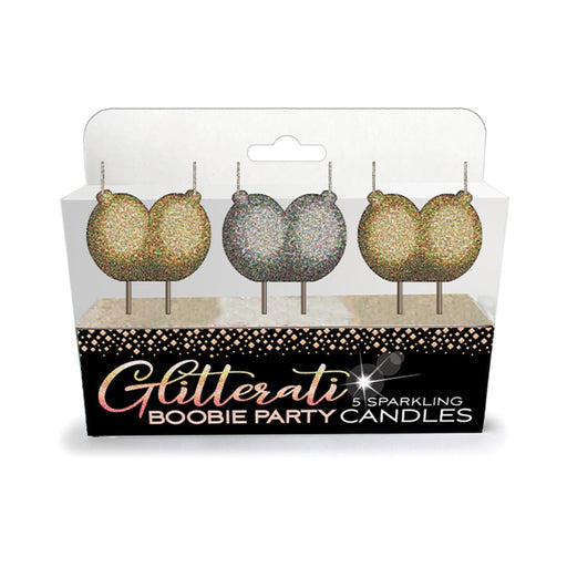 Glitterati Boobie Party Candle Set - SexToy.com