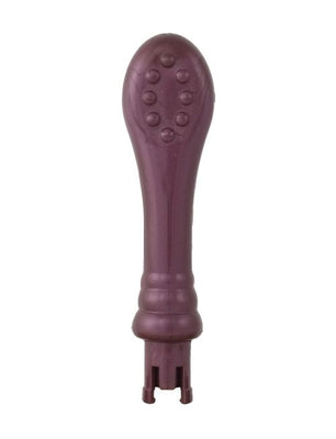 Purple interchangeable attachment for the Eroscillator 2 Plus with textured nodules for varied stimulation.