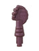 Purple textured attachment for Eroscillator 2 Plus with rounded bead and ridged details.