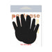 Black hand-shaped adhesive pasties on branded Pastease packaging for discreet coverage and fashion flair.