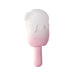 Pink and white silicone cream pop-shaped stimulator with dripping design and Honey Play Box logo on handle