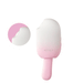 Pink and white Honey Play Box Bite Me cream pop stimulator with bite-mark detail and smooth silicone finish.