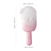 Pink and white cream pop-shaped stimulator with dimensions labeled, featuring a smooth silicone finish and Honey Play Box logo.