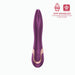 Purple Honey Play Box Fling vibrator with rose gold accents, app-enabled for interactive control and personalized functions.