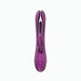Purple Honey Play Box Terri app-controlled vibrator with hollowed split shaft and textured finger attachment.