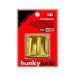 Hunkyjunk Gyroball ballstretcher in metallic bronze with eight ribs, packaged in red card with product details.
