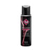 Bottle of ID BackSlide silicone-based anal lubricant with black and pink label, 4.4 fl oz size.