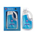 ID Glide Natural Feel water-based personal lubricant in a clear 64oz pump bottle with blue label and packaging box.