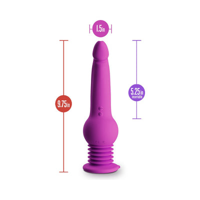 Impressions New York Gyroquake Dildo Purple - SexToy.com
