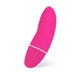 Pink handheld Intimina KIRI personal massager with smooth silicone finish and curved ergonomic design.