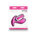 Packaging of Inya Eros Couples Vibrator in pink with remote control, designed for intimate shared pleasure.