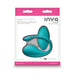 Teal Inya Venus remote-controlled silicone stimulator in retail packaging with USB cable included.
