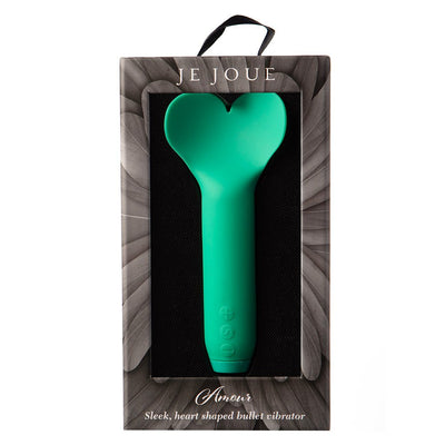Je Joue Amour Rechargeable Silicone Heart Shaped Fluttering Tip Bullet Vibrator
