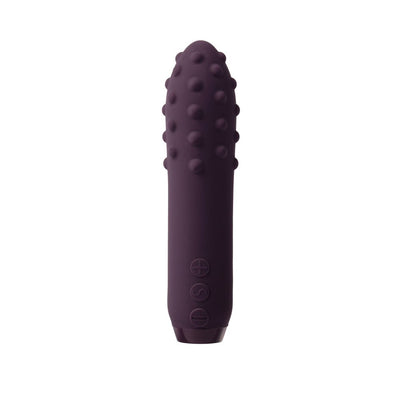 Je Joue Duet Rechargeable Silicone Multi-surfaced Bullet Vibrator Purple - SexToy.com