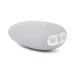 Je Joue Mimi Soft gray pebble-shaped clitoral vibrator with soft silicone tip and control buttons on white background.