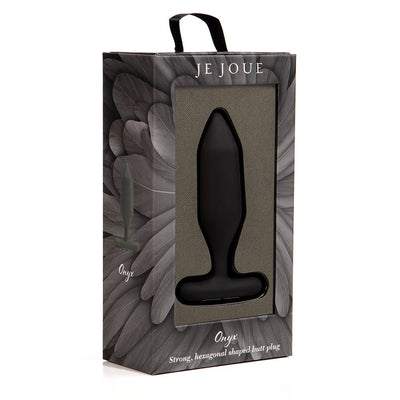 Je Joue Onyx Vibrating Butt Plug Black - SexToy.com