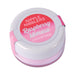 Small white jar of Jelique Raspberry Mimosa flavored Nipple Nibblers pleasure balm with pink label and seal.