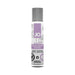 JO Agape Original water-based personal lubricant in a 1 oz bottle with purple and white label design.