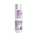 Bottle of JO Agape Original water-based personal lubricant for women with purple and white label, 4 fl oz size.