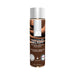 Bottle of JO Chocolate Delight water-based personal lubricant 4 oz with brown and white label design.