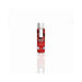 4 oz bottle of Jo Flavors Strawberry Kisses water-based personal lubricant with red label and silver cap on white background