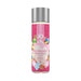Bottle of Jo H20 Candy Shop Cotton Candy flavored water-based personal lubricant with colorful candy illustrations on label.
