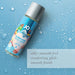 Bottle of JO Candy Shop Bubble Gum flavored water-based personal lubricant on blue surface with water droplets and text describing silky-smooth feel and comforting glide.