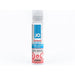 JO H20 Warming water-based personal lubricant in a clear 1oz bottle with blue and red label.