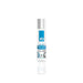 Jo H2O Cool water-based personal lubricant in a clear 1 fl oz bottle with blue and white label and silver cap.