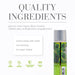 Back view of Jo H2O Green Apple flavored lubricant bottle with ingredient list and product benefits text.