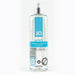 Clear 16 oz bottle of JO H2O water-based personal lubricant with pump dispenser and blue label.