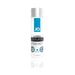 Bottle of JO Classic Hybrid personal lubricant with water and silicone fusion, 4 fl oz, white and blue packaging.