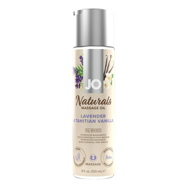 Jo Naturals Massage Oil 4 oz