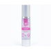 Bottle of JO Vaginal Tightening Serum 50 mL with pink and white label and silver pump dispenser on white background.