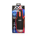 Jock 15x Sucking & Vibrating Masturbator in black with orange control buttons displayed in retail packaging.