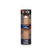 Jock extra long 3-inch light-colored penis extension sleeve in clear cylindrical packaging with product details.