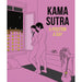 Illustrated book cover of Kama Sutra: A Position A Day showing a couple embracing in a cozy room with a guitar and open window at night.