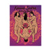 Cover of Kama Sutra Activity Book featuring illustrated adults in playful poses on a purple and orange decorative background.